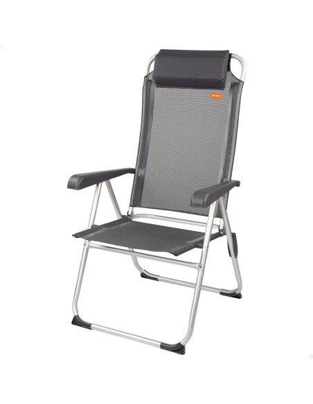 Silla camping reclinable con cojín Aktive | Distria