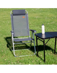 Silla camping reclinable con cojín Aktive | Distria 2