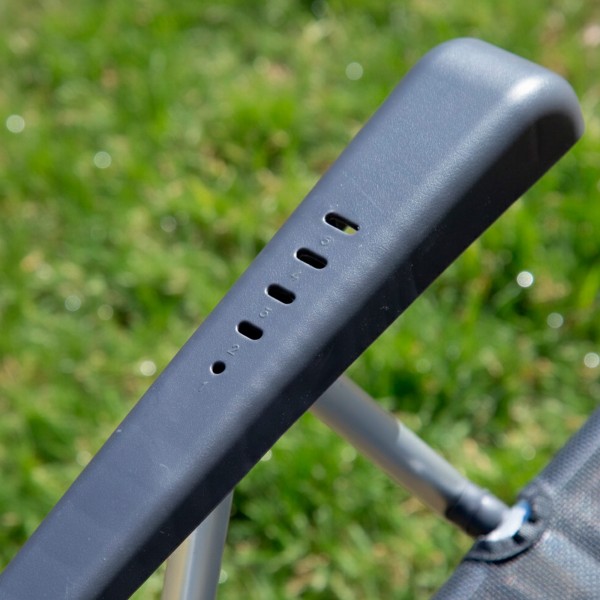 Silla camping reclinable con cojín Aktive | Distria