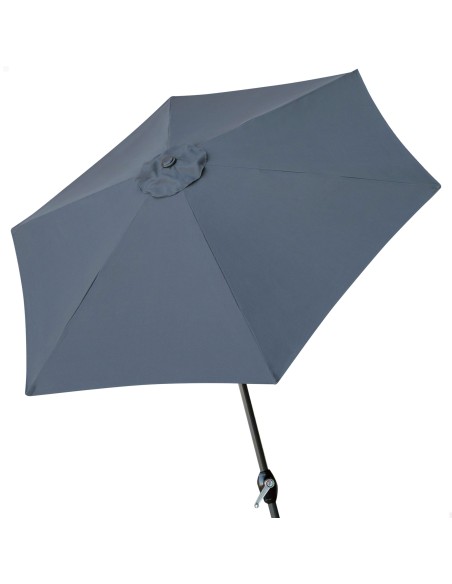 Parasol para jardín color antracita | Distria