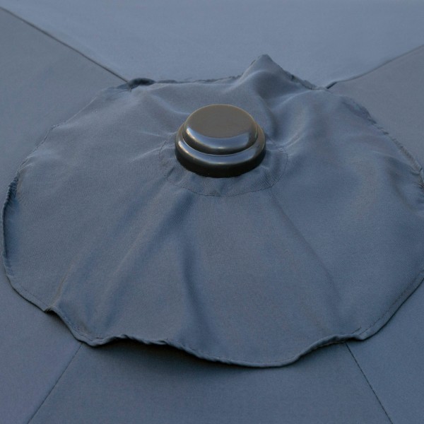 Parasol para jardín color antracita | Distria