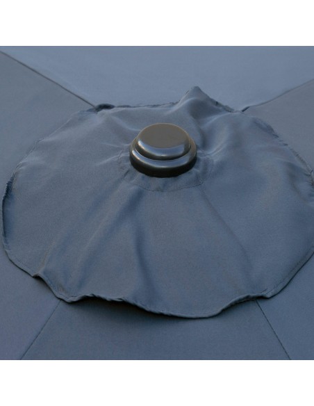 Parasol para jardín color antracita | Distria
