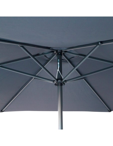 Parasol para jardín color antracita | Distria