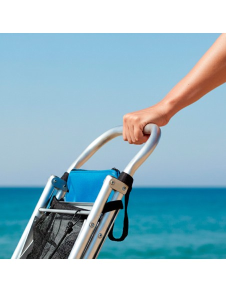 Carro portasillas playa- accesorios playa | Distria