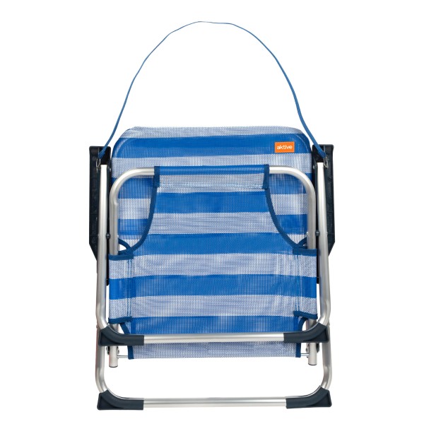 Silla plegable playa aluminio - silla plegable | Distria