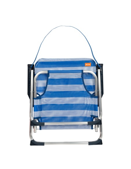 Silla plegable playa aluminio - silla plegable | Distria