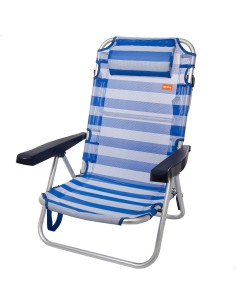 Silla plegable con respaldo multiposición | Distria