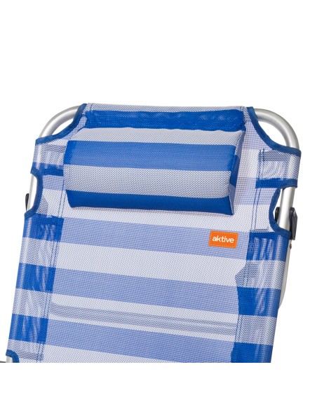 Silla plegable con respaldo multiposición | Distria