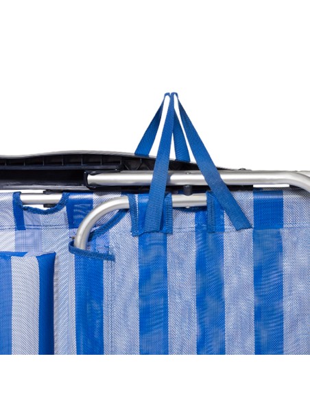 Silla plegable con respaldo multiposición | Distria