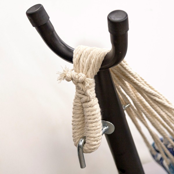 Hamaca con estructura de acero y tela para 2 personas | Aktive