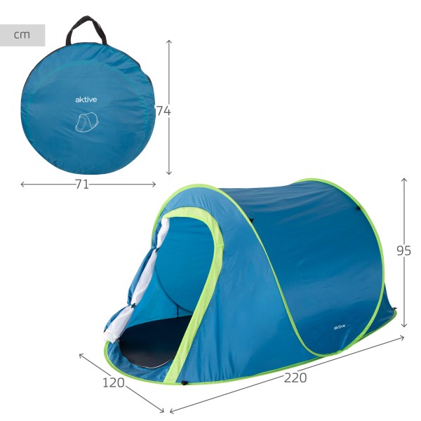 Tienda de campaña pop up para 2 personas | Distria