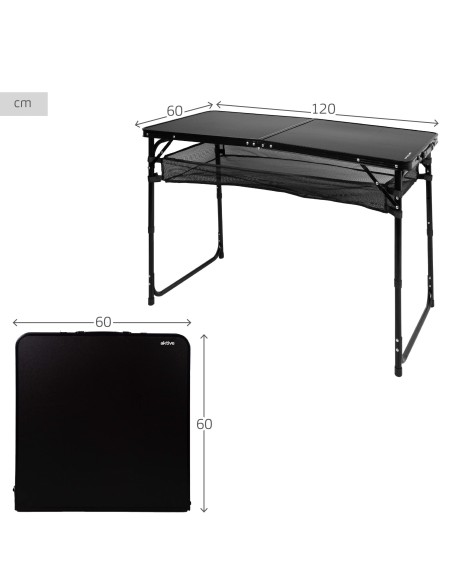 Mesa plegable camping ajustable | Distria