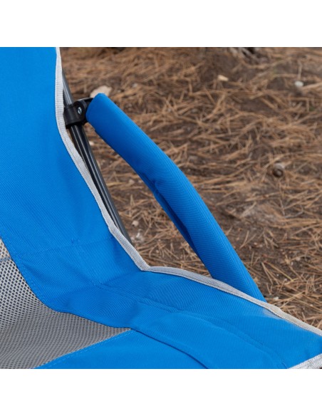 Silla plegable azul Aktive | Distria