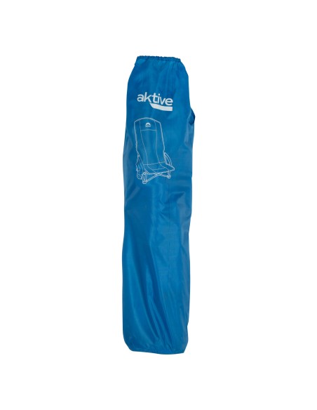 Silla plegable azul Aktive | Distria