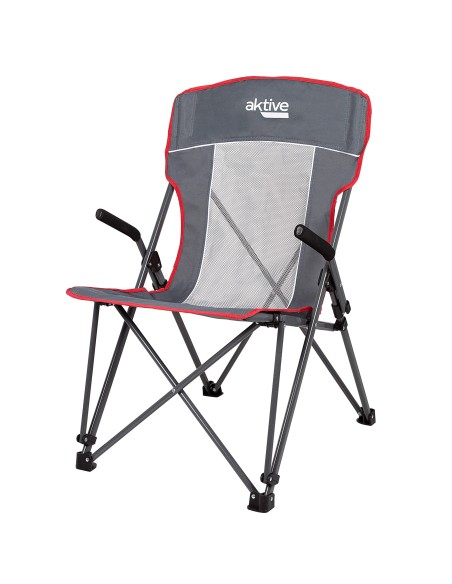 Silla plegable camping reposabrazos removibles | Distria