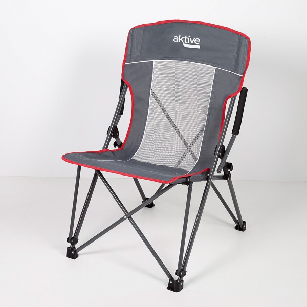 Silla plegable camping reposabrazos removibles | Distria