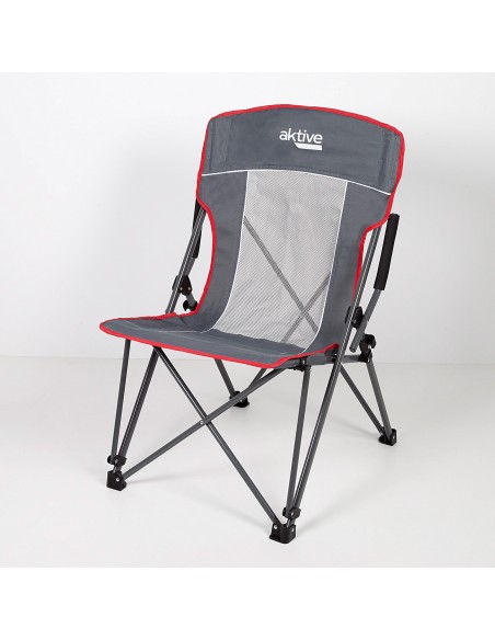 Silla plegable camping reposabrazos removibles | Distria