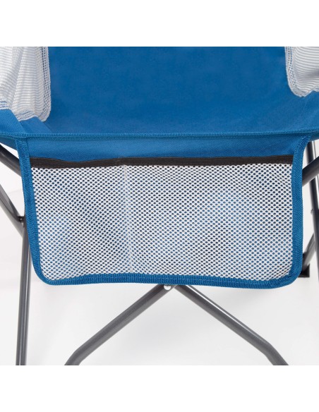 Silla plegable camping antivuelco y transpirable | Distria