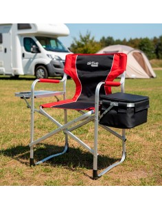 Silla camping director con mesa y bolsa térmica | Distria 2