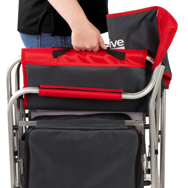 Silla camping director con mesa y bolsa térmica | Distria
