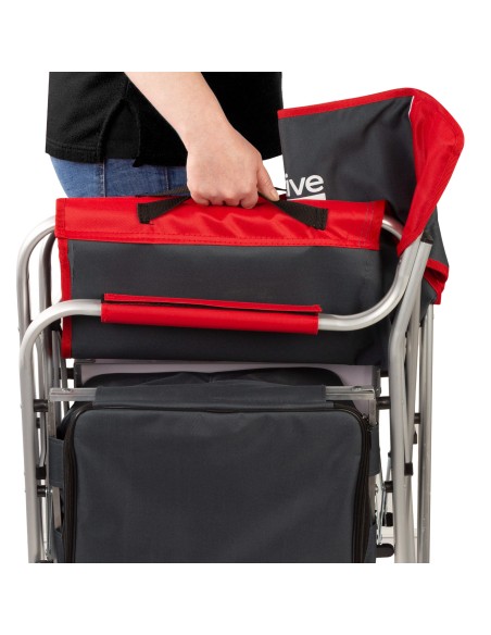 Silla camping director con mesa y bolsa térmica | Distria