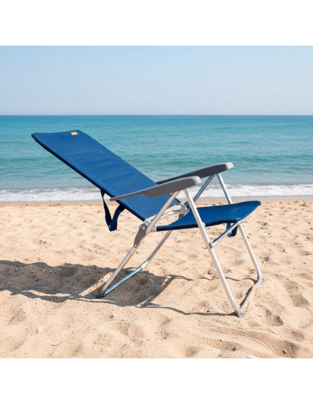 Silla de playa alta plegado extraplano - Sillas de playa | Distria