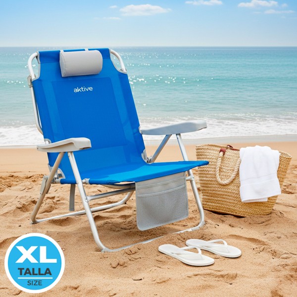 Sillas de playa ultraresistentes al peso con mochila | Distria