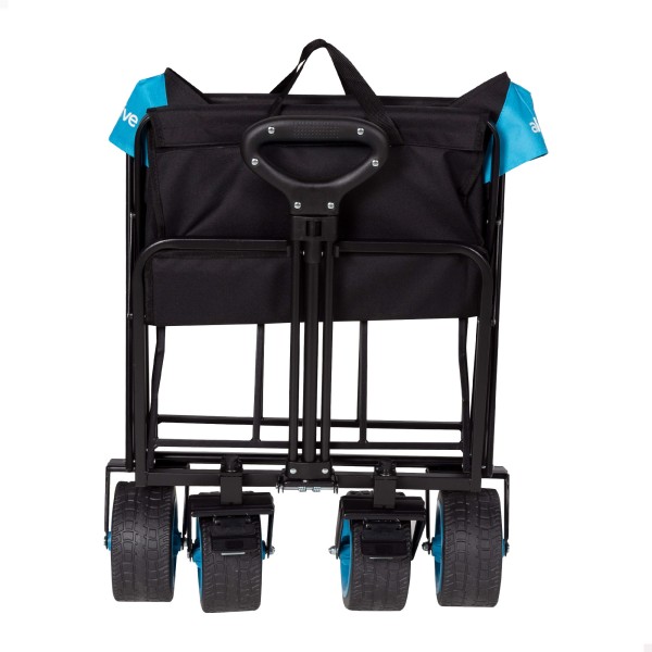 Carro de playa plegable Aktive 90x50x97 cm con 4 ruedas | Distria