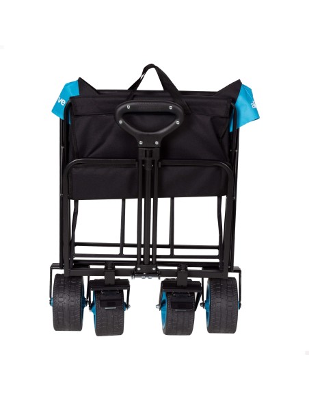 Carro de playa plegable Aktive 90x50x97 cm con 4 ruedas | Distria