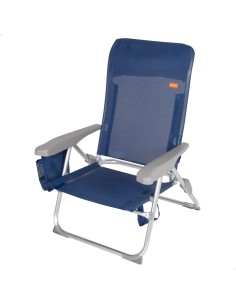 Silla de playa plegado extraplano con bolsillo lateral | Distria