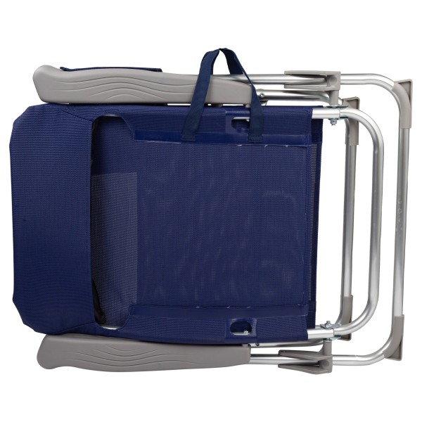 Silla de playa plegado extraplano con bolsillo lateral | Distria