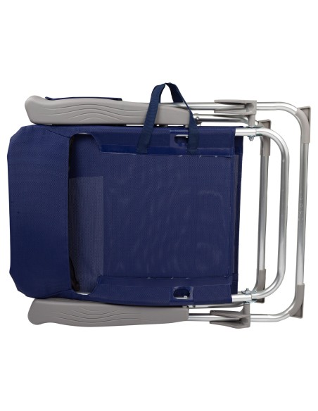 Silla de playa plegado extraplano con bolsillo lateral | Distria