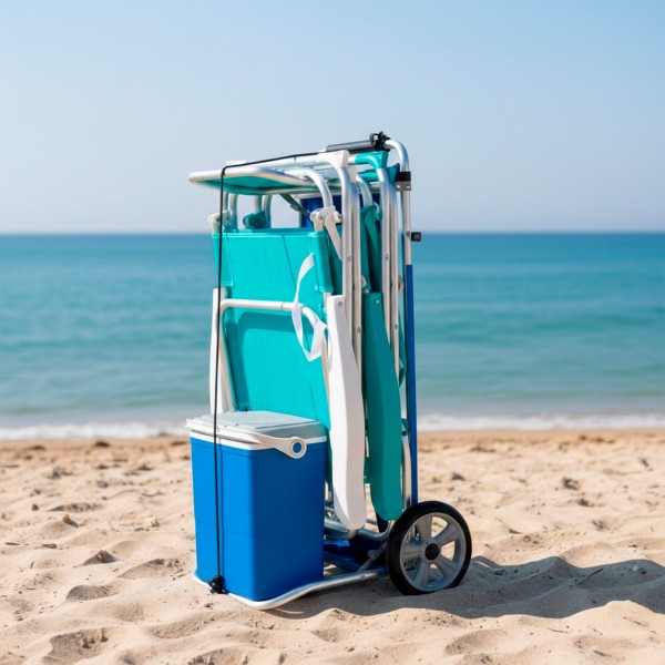 Carro mesa playa 2 en 1 Aktive | Distria
