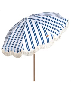 Aktive Sombrilla de playa 200 cm rayas flecos | Distria