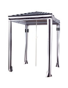 Sombrilla de playa 2 en 1 convertible en carpa 145x145 cm | Aktive