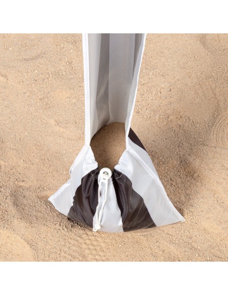 Sombrilla de playa 2 en 1 convertible en carpa 145x145 cm | Aktive