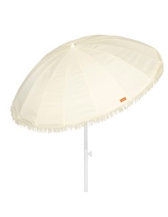 Aktive Sombrilla playa 16 varillas 200 cm con flecos | Distria