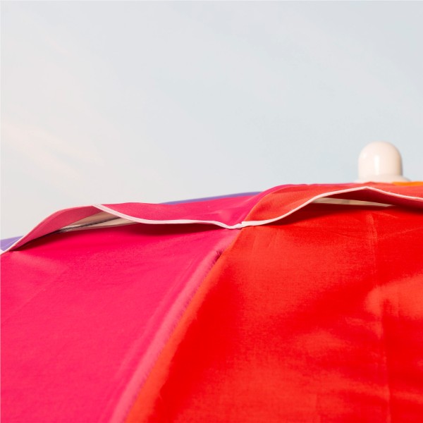 Sombrilla de playa multicolor D200 cm UV50 Aktive | Distria