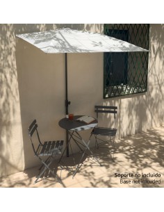 Sombrilla de pared para terraza o jardín 160x100 cm Aktive | Distria 2