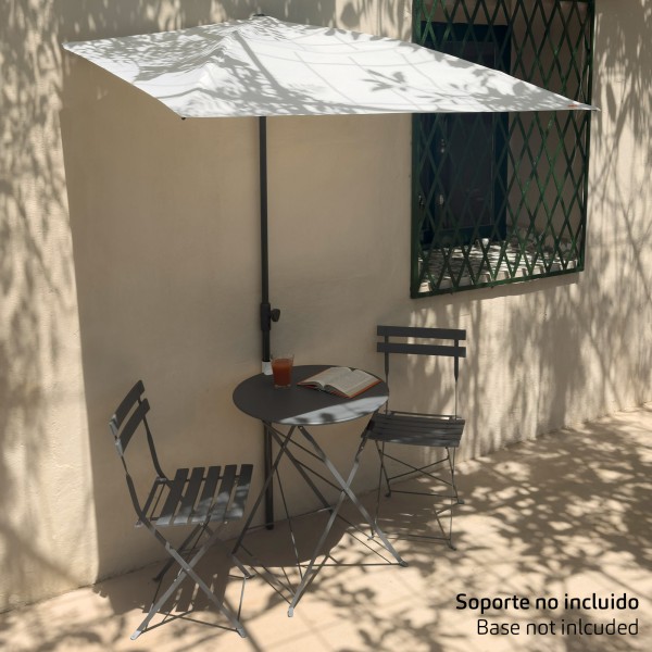 Sombrilla de pared para terraza o jardín 160x100 cm Aktive | Distria