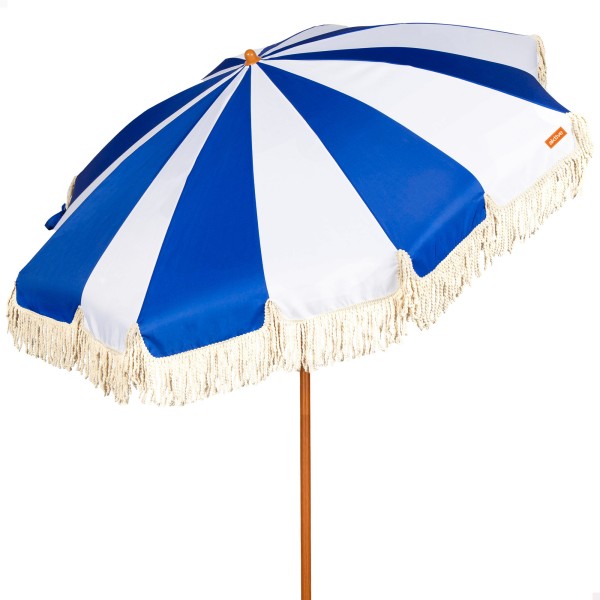 Aktive Sombrilla de playa 200 cm marinero y flecos | Distria