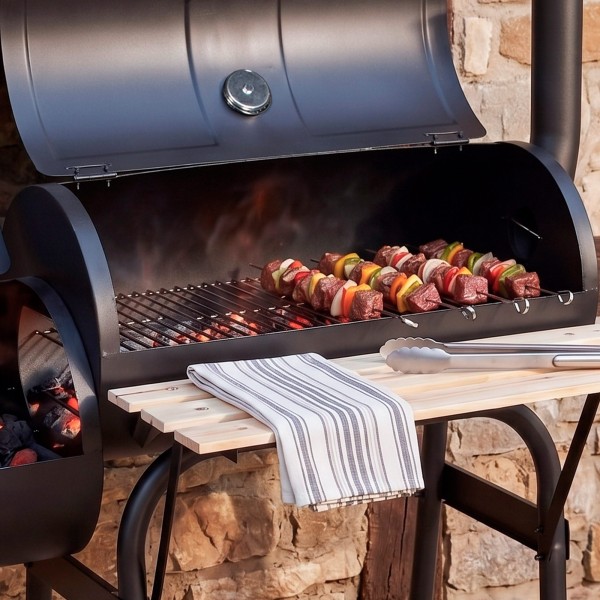 Barbacoa portátil carbón y ahumador | Barbacoas y accesorios