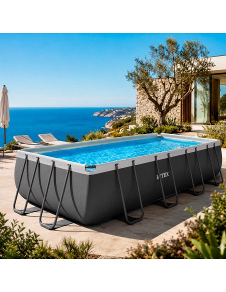 Comprar piscina elevada · Piscinas desmontables INTEX