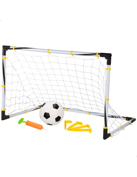 Portería plegable de juguete con balón | Distria