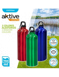 Botella aluminio- Accesorios Camping | Distria 2