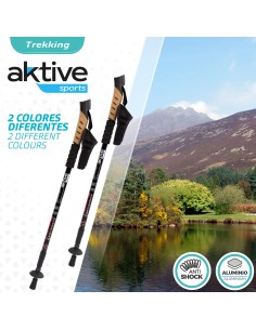 Bastón trekking ligero - Accesorios camping | Distria 2