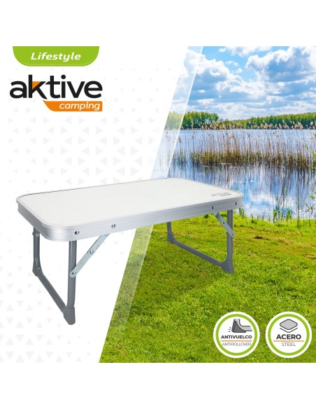 Mesa Plegable Baja para Camping y Playa | Distria