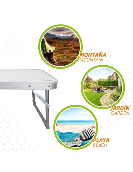 Mesa Plegable Baja para Camping y Playa | Distria