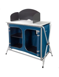 Mueble plegable con paravientos- Camping|Distria