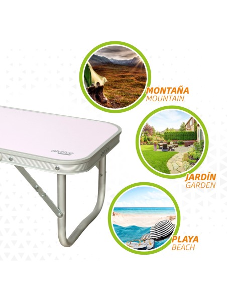 Mesa Baja Plegable Camping y Playa | Distria
